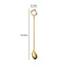 Creative Cartoon Animal Floral Spoon & Fork, Mirror Polished 304 Stainless Steel Dessert Coffee Stirrer