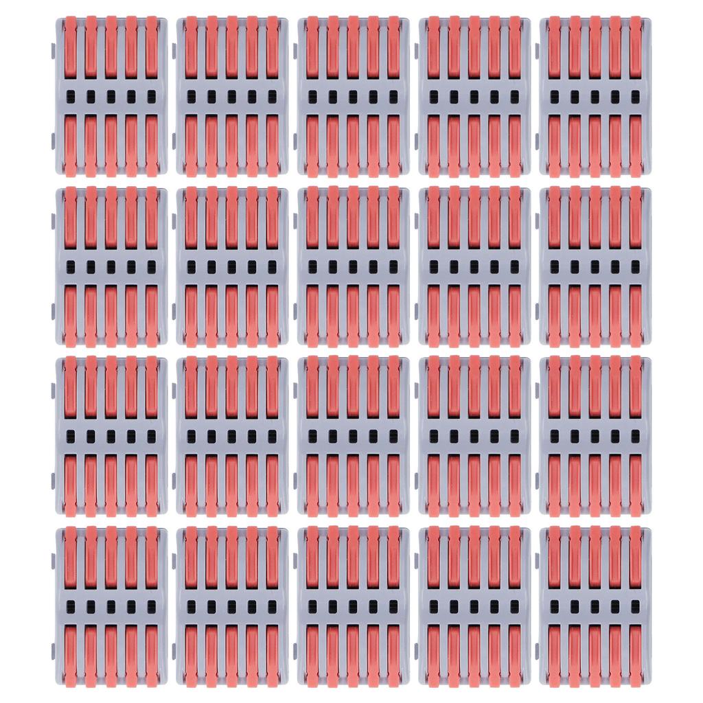 20PCS SPL Quick Wire Connector Splice Type Soft Hard Cable Connector for Lighting Motor Power