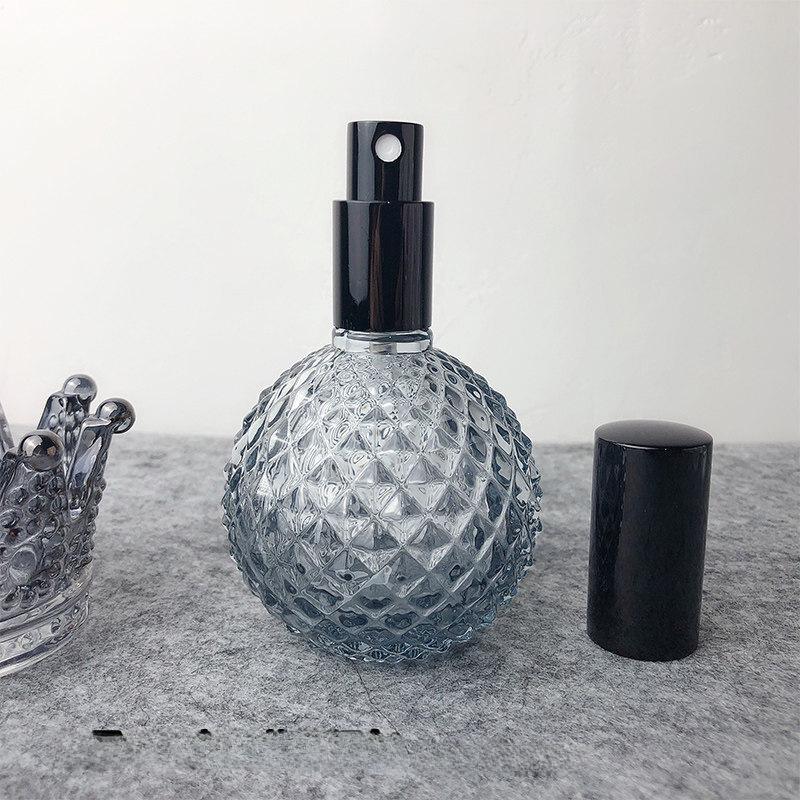 Glass Perfume Bottles with Spray Nozzle and Screw Cap for Niche Cosmetics