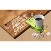 Modern Minimalist Water Cup Holder With Abs And Steel For Office Desk Organization