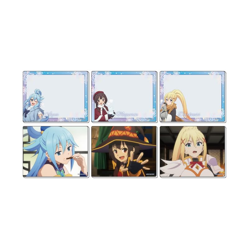 

KonoSuba: God s Blessing on this Wonderful World! 3 01 Winter Wear Ver. [Official & Original Illustration] Acrylic Cards Box of 6
