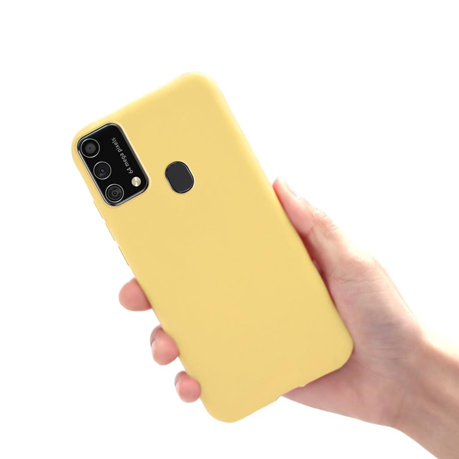 Pour Samsung M21 M31 M21S Coque Silicone Liquide TPU Souple Fine Mate Pour Samsung Galaxy M30s M307F M 31 M 21 M215F M315F Coque