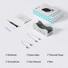 Phixero Mac mini M4 NVMe SSD Aluminum Stand 10Gbps Design Dock, Case, 6-in-1 Hub, USB-A, SD/TF Reader, Space-Saving