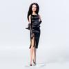 DIY Toy Elegant Black Dress Fashion Doll Party Dresses  For 30cm Doll/for 1/6 BJD Dolls