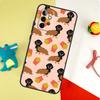 Sausage Dog Love For Samsung Galaxy A05 A06 A16 A54 A34 A14 A55 A35 A15 A53 A33 A13 A22 A32 A52 Phone Case