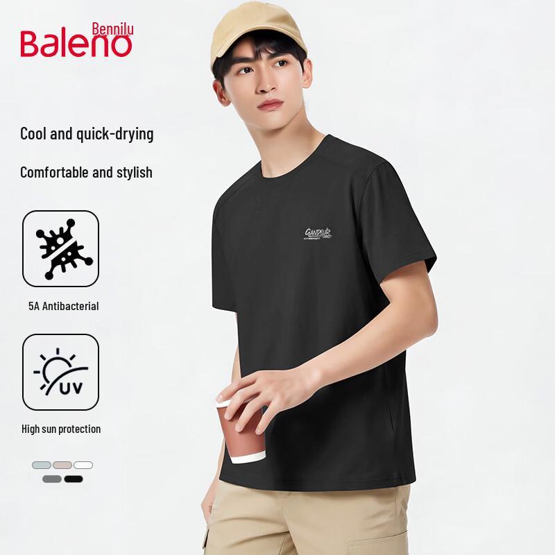 Baleno Men s Summer Casual Short Sleeve T-Shirt M