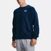 Under Armour Rival Sweatshirts Men's Blue Crew Neck Moderate Regular 1359029-408