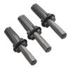 5PCS 18mm Metal Rock Stone Splitters Stone Splitter Grey For Splitting Hard Stone/rock/granite/ Marble/concrete/basalt/sandstone
