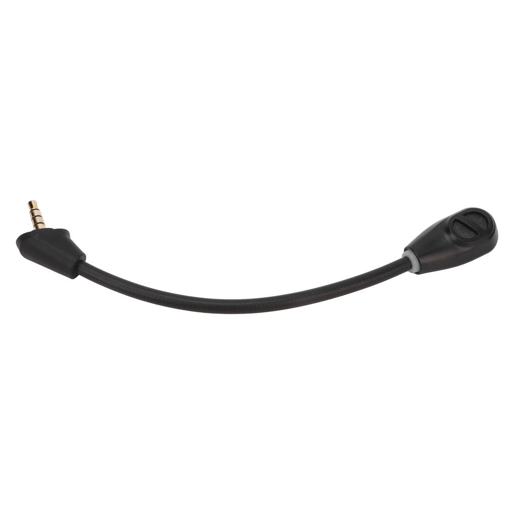Replacement Headset Microphone Noise Cancelling 3.5mm Detachable Headphone Mic for Kingston HyperX Cloud Alpha