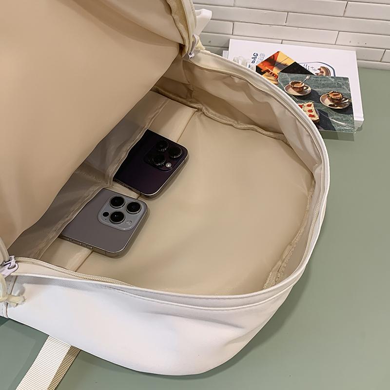 Lehký batoh pro studenty střední školy Velkokapacitní školní taška Průhledný batoh