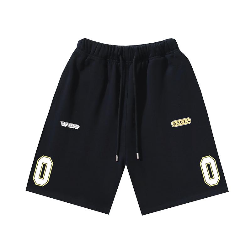 1194 Off-White 2025 Spring/Summer New OW Letter Pattern Printed Men's and Women's Casual Loose Shorts