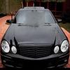 Front Inlet Grille Bumper Grill For Mercedes W211 E-Class E280 E320 E350 E400 E500 AMG Saloon 2006-2009 Grid Tuning Accessories