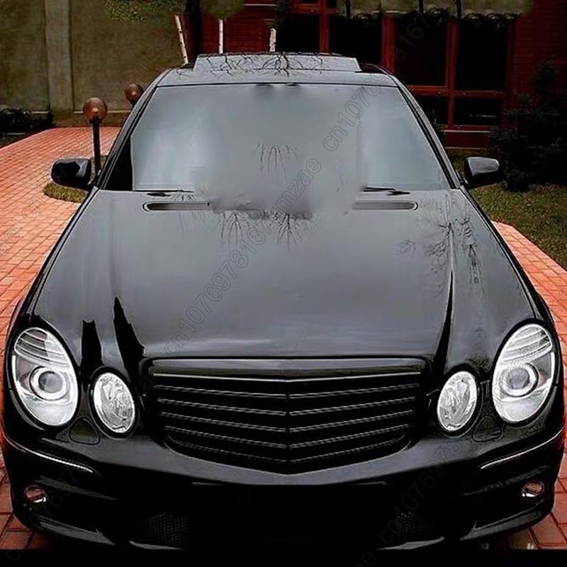 Front Inlet Grille Bumper Grill For Mercedes W211 E-Class E280 E320 E350 E400 E500 AMG Saloon 2006-2009 Grid Tuning Accessories