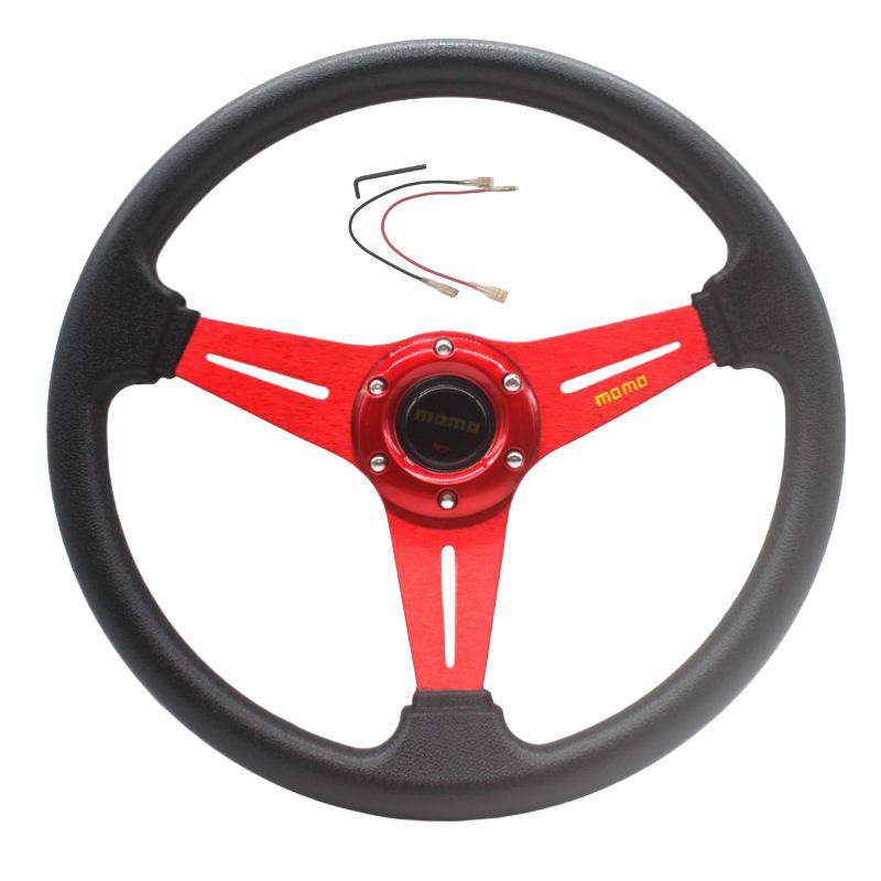 Volante de Carreras de PU de 14 Pulgadas para Karts