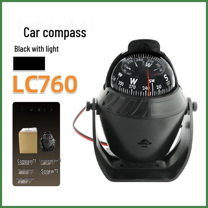 OIMG LC760 Marine Vehicle Compass with LED Light