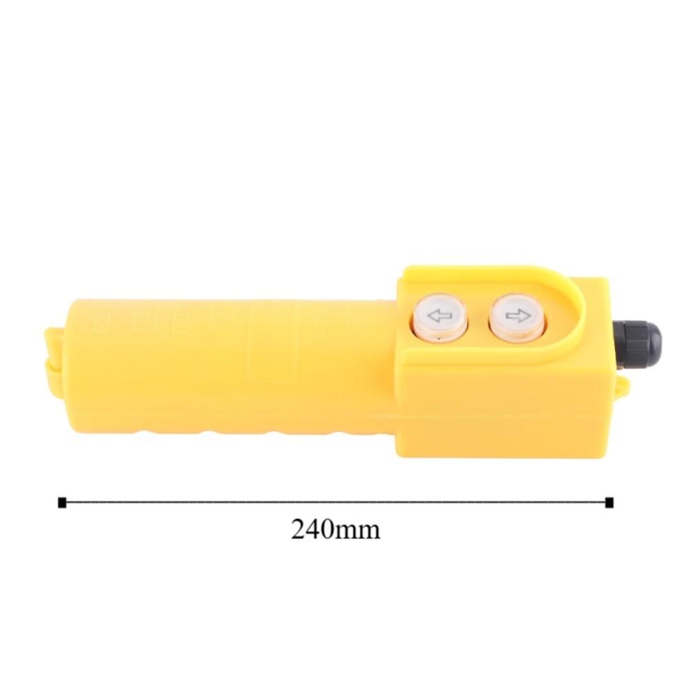 COB-61DR Crane Push Button Switch 220V 50uF Electric Hoist Switch Self-Resetting Rainproof Up Down Hoist Push Button
