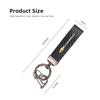 Carbon Fiber Leather Car Key Chain Keyring Keychain Pendant For Chevrolet Captiva Impala Groove Sonic Trax Aveo Matiz Spark Onix