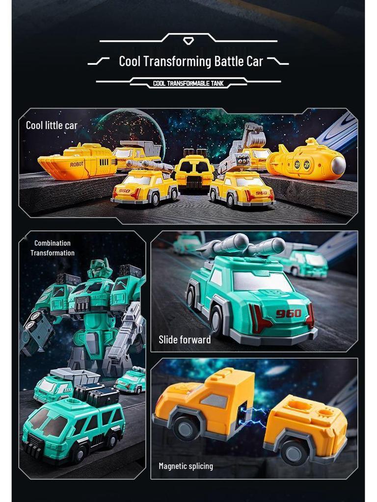 Optimus Prime Magnetic Robot Building Blocks: Educational and Transformable Toy for Kids