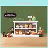 Resin Bakery Decor With Cat Figurines For Kitchen Shelf Display