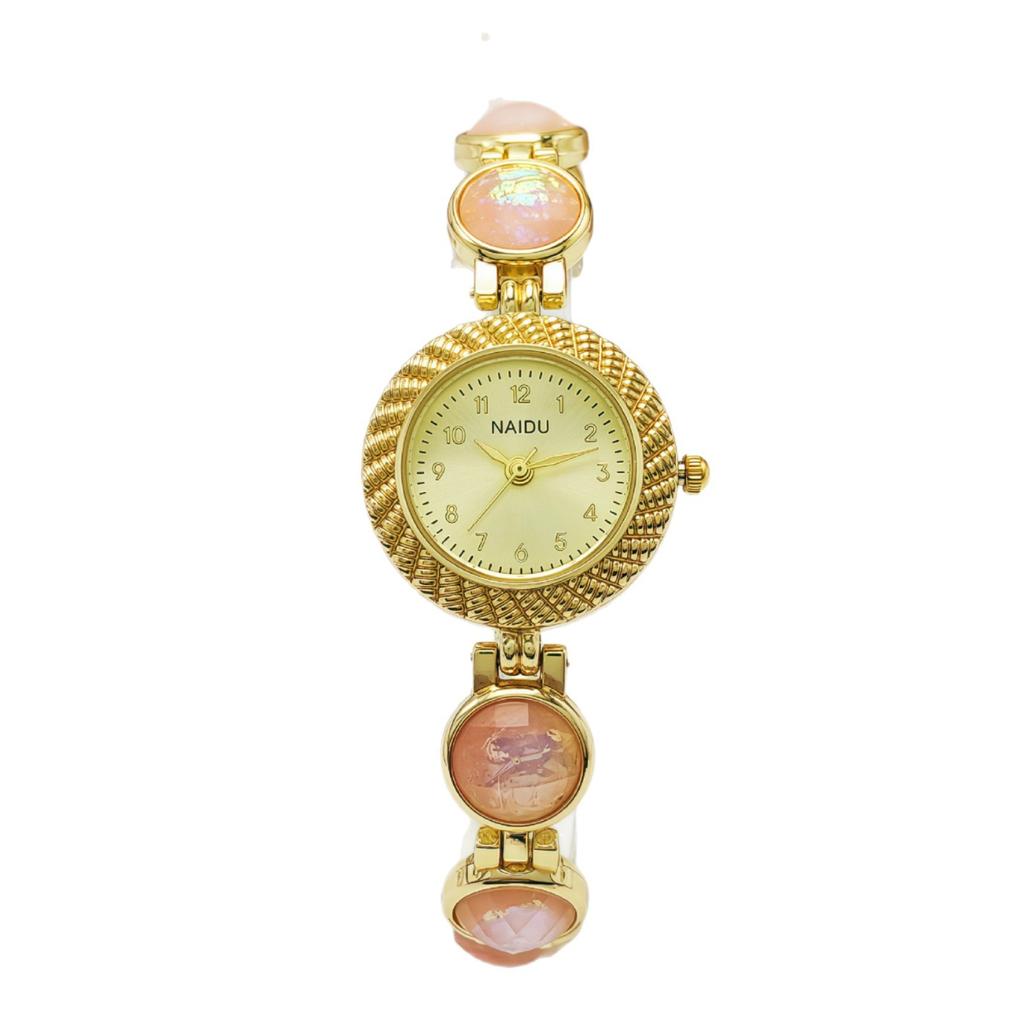 Luxury Brand High-end Seven Color Chain Bracelet Watch Women's Vintage Ladies Fashion Quartz Wristwatches Gift Relógio Feminino