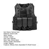 Vestă tactică pentru copii și adulți, reglabilă, de antrenament, protectoare, cu buzunare multiple, de luptă, pentru vânătoare, activități în aer liber, Airsoft, Paintball, Cosplay