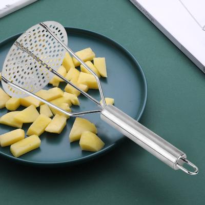 Kartoffelpresser, nicht korrosiv, Maische, rutschfest, langlebig, Edelstahl, Lebensmittelzerkleinerer, Küchenwerkzeuge