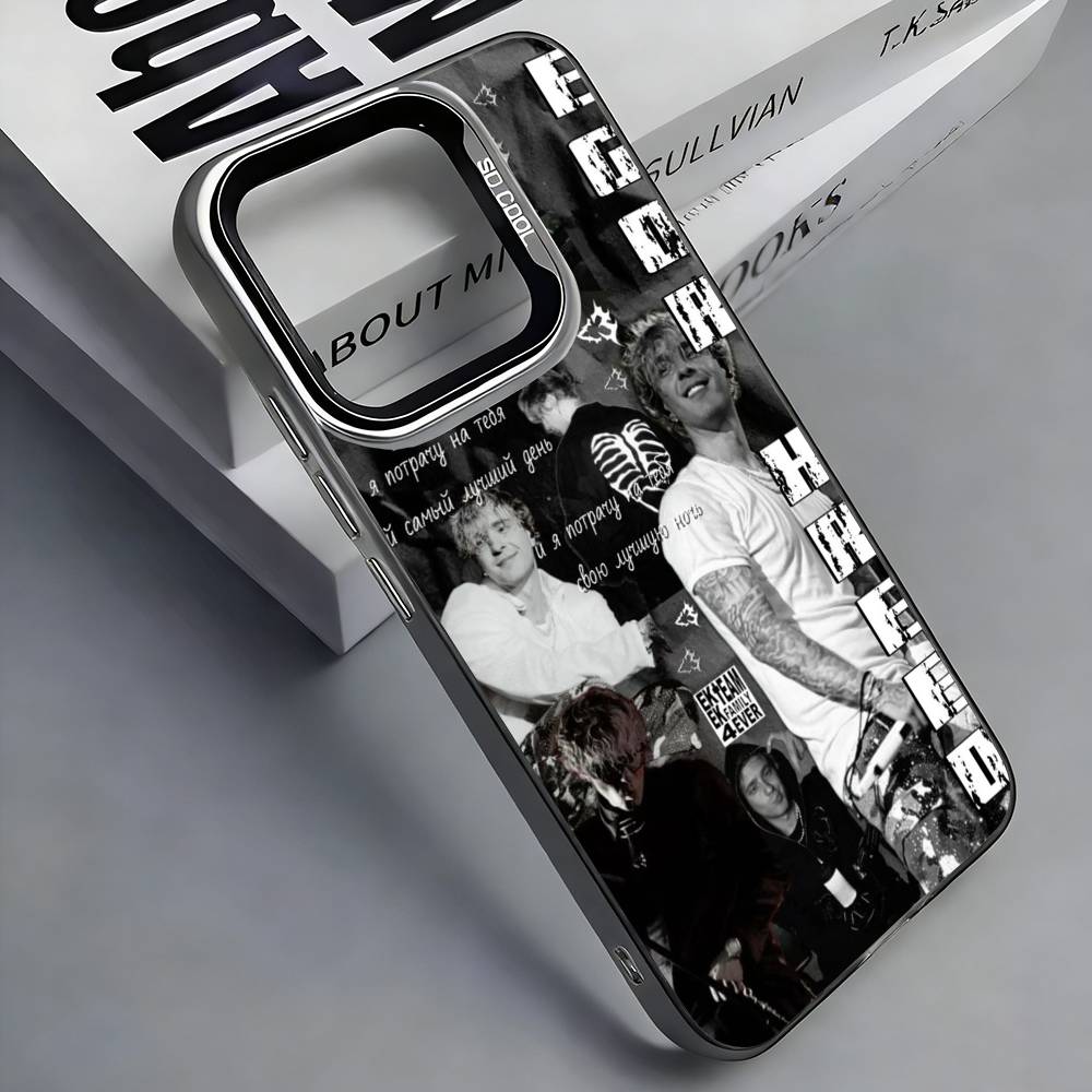 

E-Egor Creed Russian RAP Colorful Silver Back Phone Case For IPhone 17 16 15 14 13 12 11 Plus Pro Max Plus iPhone13