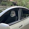 Halloween Halloween Car Funny Hat Decoration 3Hole Auto Headrest Decor Cover  Car Decor