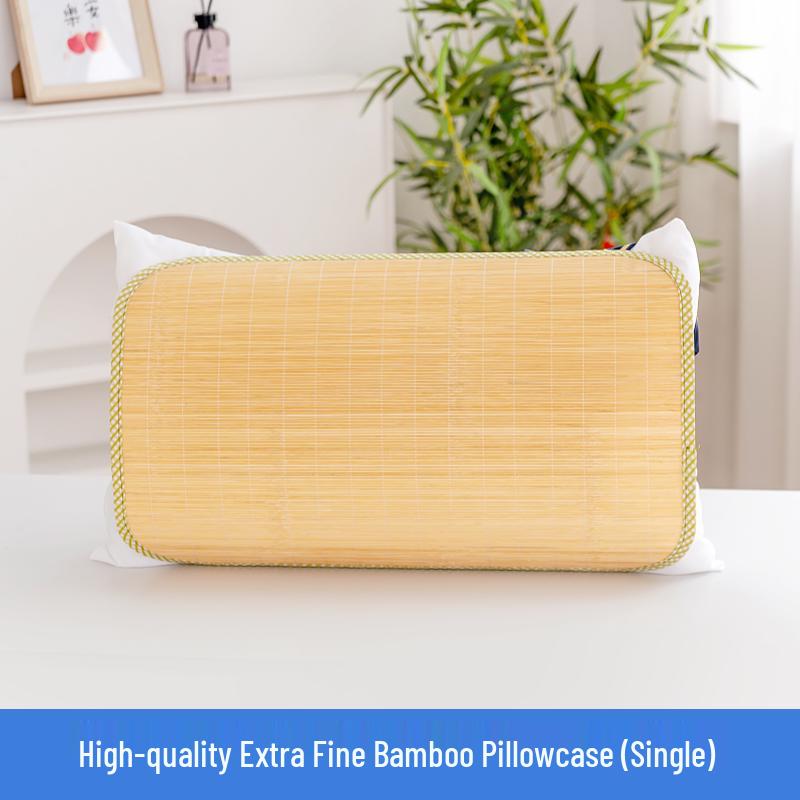 Summer Bamboo Pillowcase Pair - Adult Large Single Size