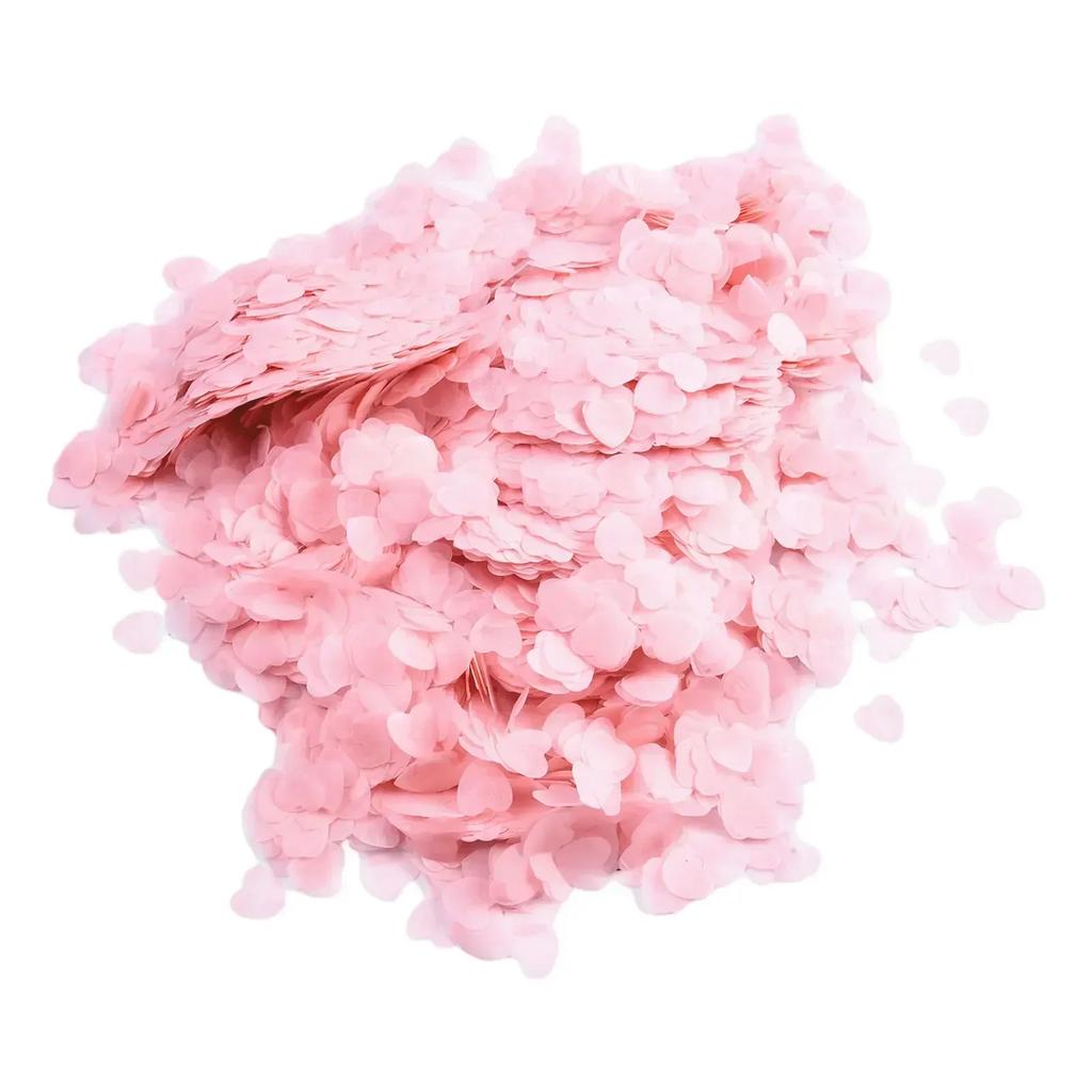 Make Every Moment Special With 10 000 Biodegradable White Heart Tissue Paper Confettis Perfect For Celebrations