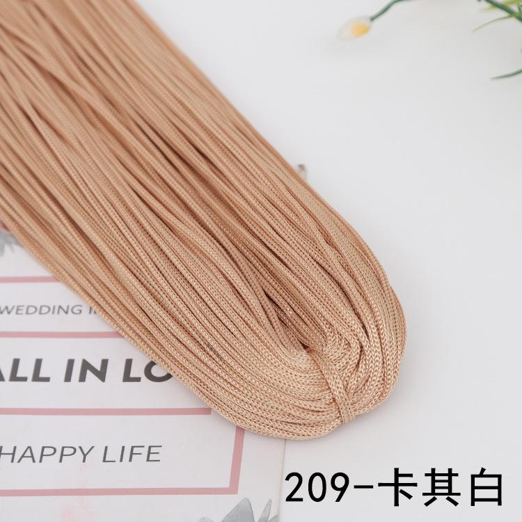 Croșetare Fir Gol Cordon de Nailon Fir de Tricotat Mătase Lucios Linie de Croșetat pentru DIY Covoraș Pălării Genți Pantofi Artizanat