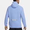 Nike Dri-Fit Running Division Solid Color Hoodie With Thumb Holes Men Tops Polar-Blue FB6865-450