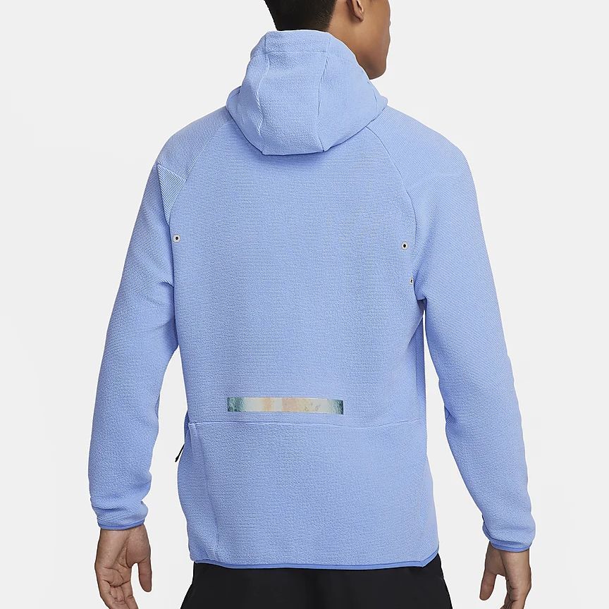 Nike Dri-Fit Running Division Solid Color Hoodie With Thumb Holes