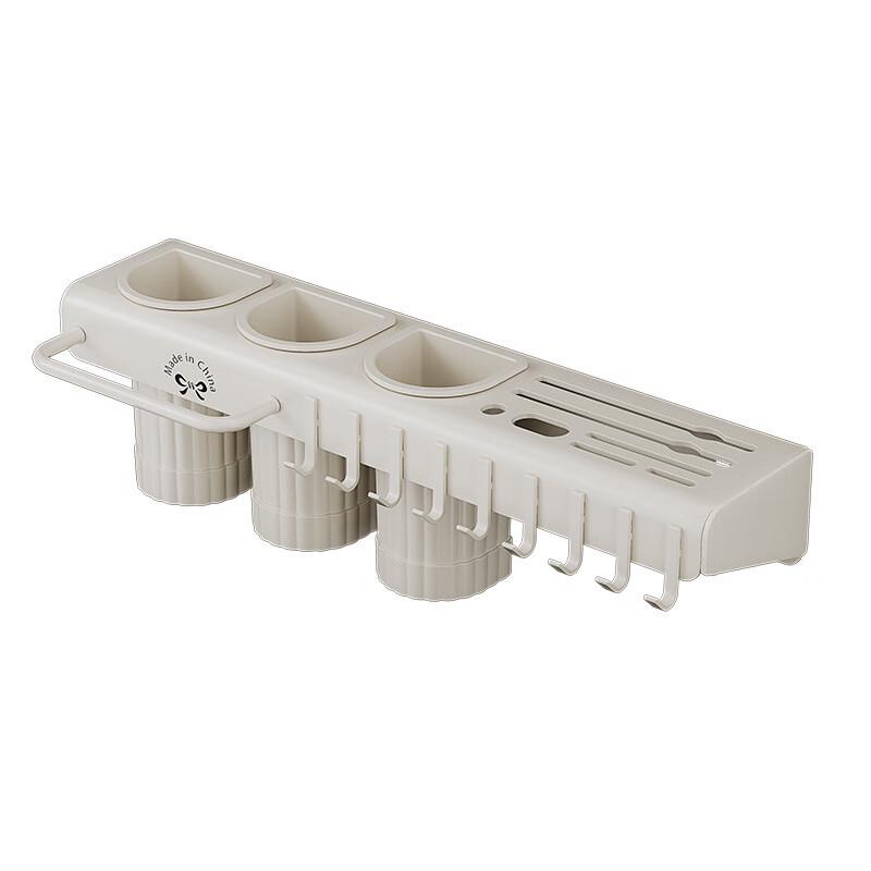 Wall-Mounted Multifunctional Kitchen Storage Rack