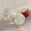 Space-saving Mop Clip Rack Non Punching Mop Holder Multi-functional Mop Broom Hanger  Bathroom