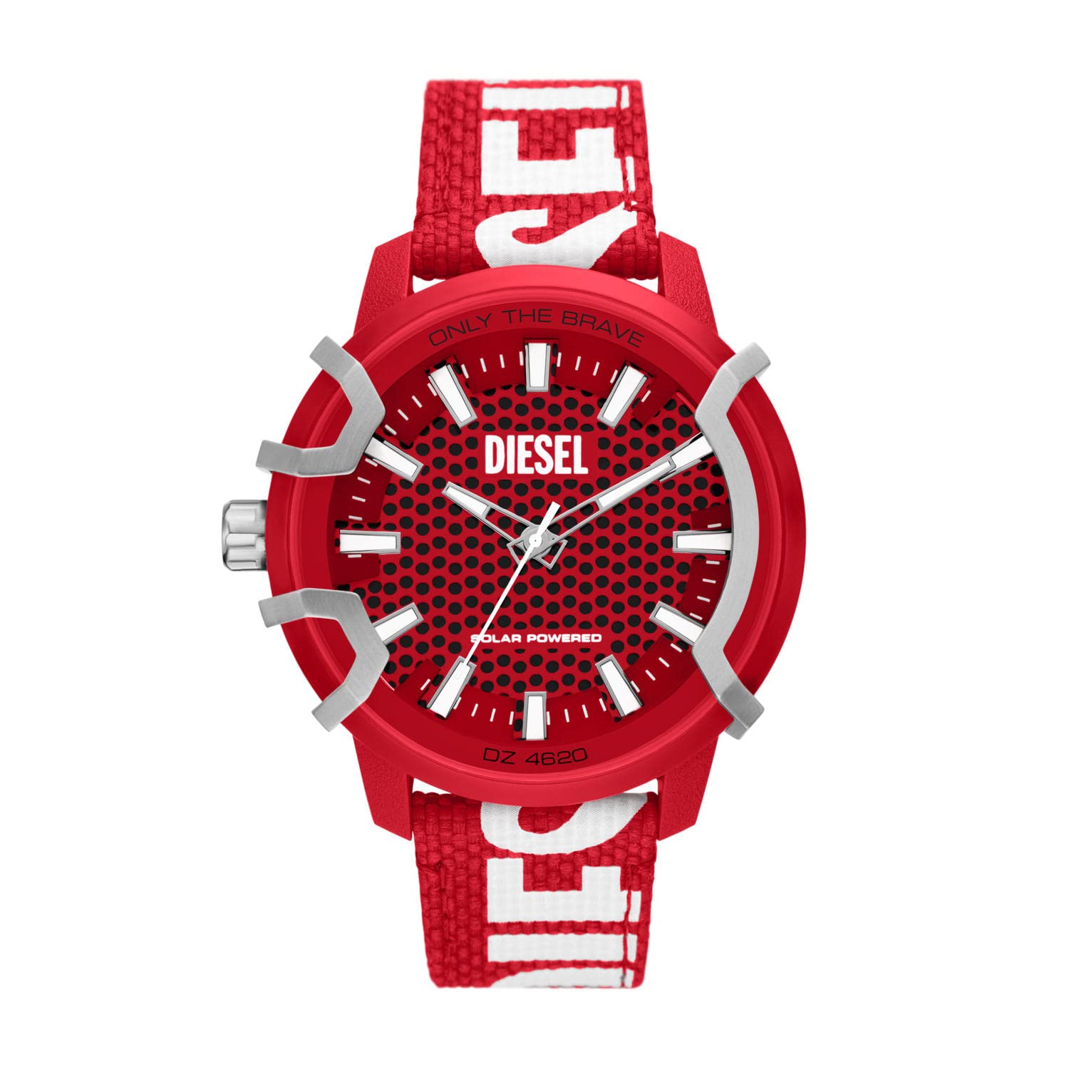 

Diesel Analog Strap Men s Watch, Red,