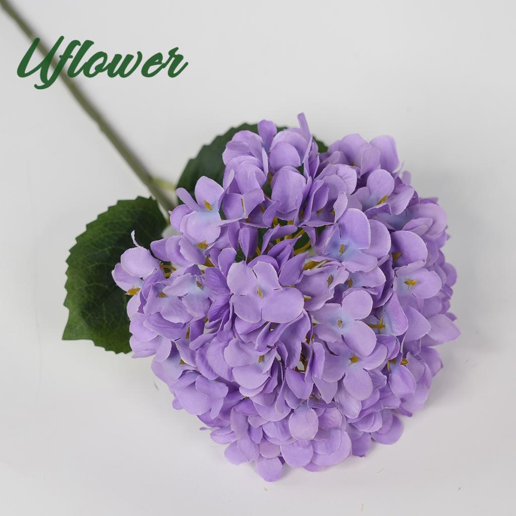 58cm Artificial Flowers Silk Hydrangea Bouque for Wedding Home Party Living Room Table Decoration Accessories