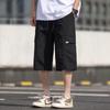Men's Loose Fit 7/8 Length Cargo Beach Shorts