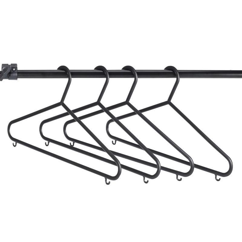 Durable Pp Clothes Hangers Student-friendly Multi-functional With Hooks