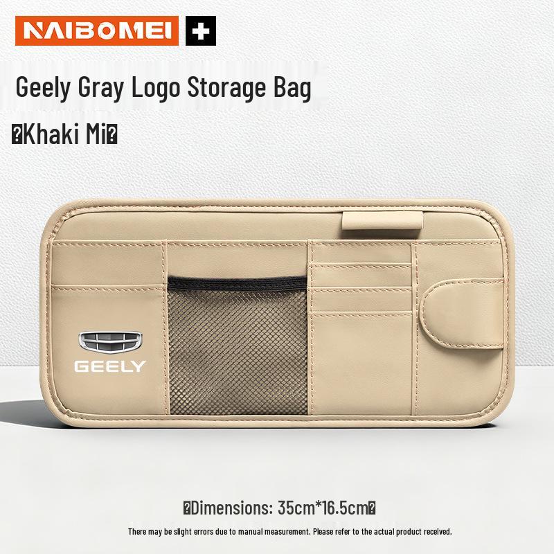 Geely Car Sun Visor Storage Clip for Xingyue, Binyue, Emgrand, Borui, Geometry, ICON Models