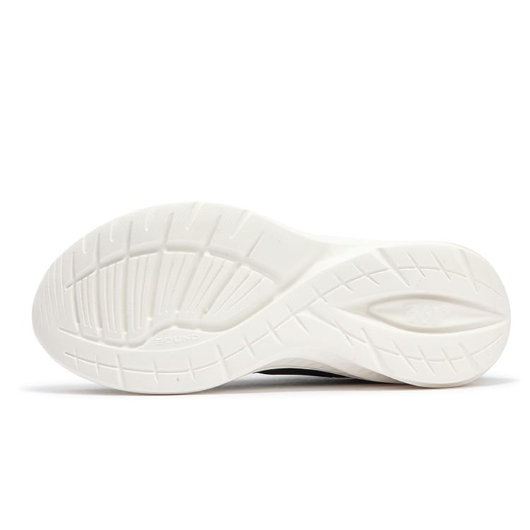361 Blade Leaf 2.0 Cushioning Slip Resistant Abrasion Resistant Low Top Running Shoes Women's Black White 682422249F-3