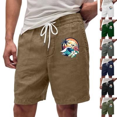 Pantalones Deportivos Holgados Casuales de Verano para Hombre Pantalones Cortos de Playa Grandes