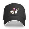 Hase Lesben Pride (Sonnenuntergang) Baseballkappe Sonnenhut Luxus Unisex Hut Sonnenschutz Anglerhut Damen Strand Unisexs
