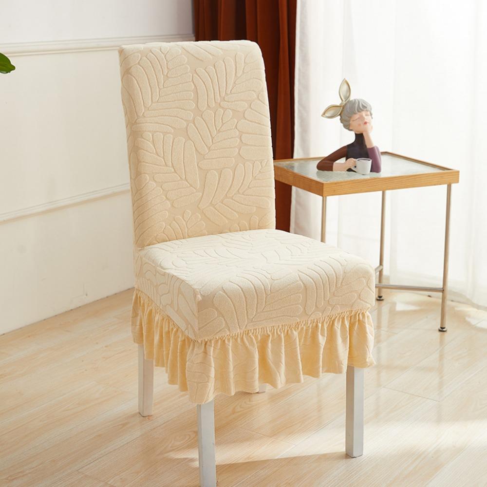 Stretchable Dining Chair Covers Set Universal Fit Thickened Spandex Slipcovers with Backrest for Home Kitchen Office