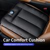 Hub Caps Leather Car Seat Cushion Comfortable Auto Driving Support Pad For Volkswagen VW Golf 4 5 6 7 Polo Jetta Sagitar Magotan