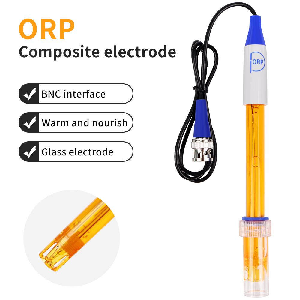Replacement Probe PH/ORP Composite Electrode BNC Connector ORP Sensor PH Probe for Fish Tank Aquarium Hydroponic Water Analyzer