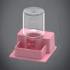 Auto Refill Function Reptile Water Dish Space Saving Anti-slip Base Reptile Water Dispenser Plastic Detachable