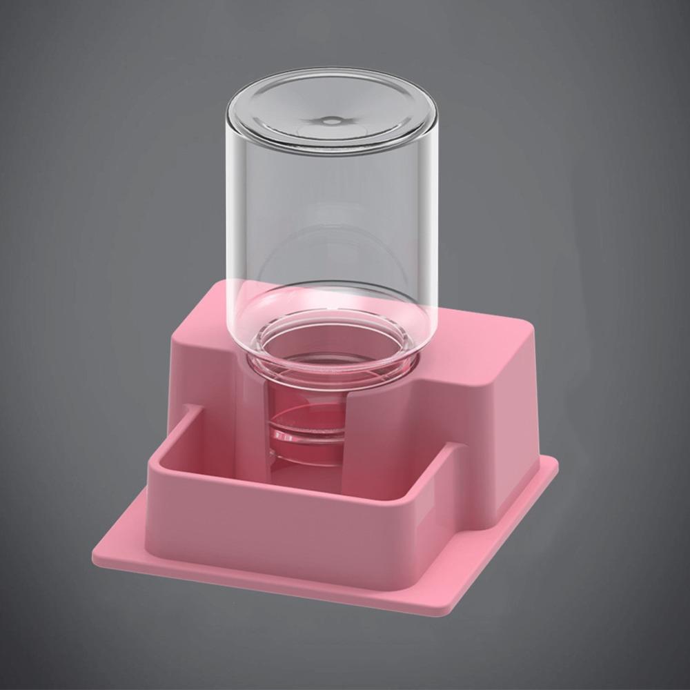 Detachable Reptile Water Dish Auto Refill Function Reptile Water Dispenser  For Amphibians розовый