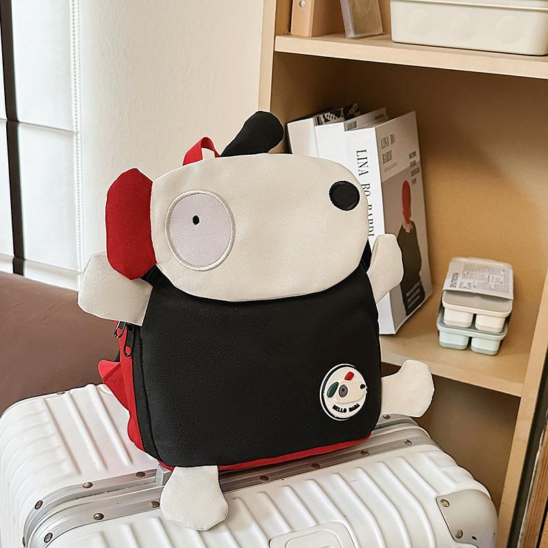 Kindergarten Schoolbag 1-3-5 Years Old Boys And Girls Anti-lost Children Small Backpack Color Contrast Backpack
