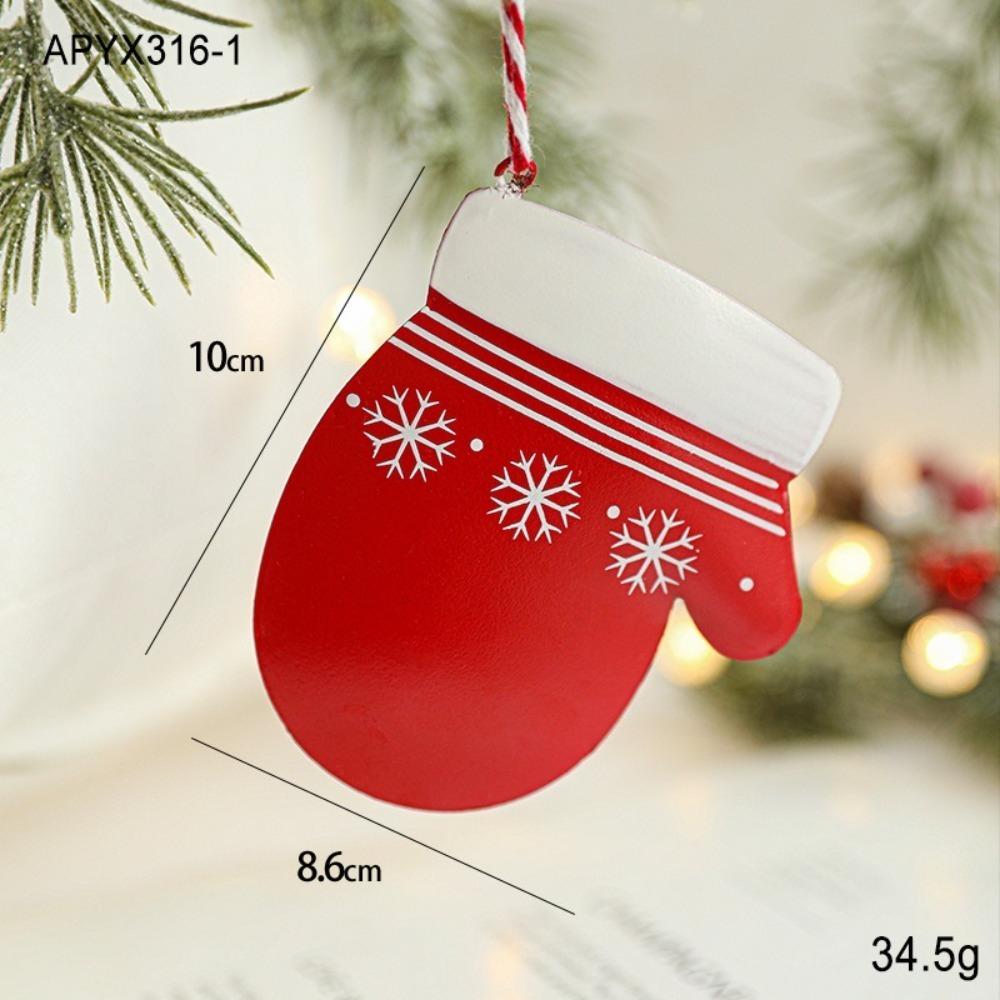 

Дизайн рождественских чулок и шапок, Рождественское украшение, Фотореквизит Red Glove